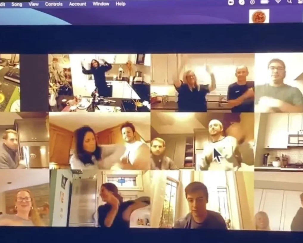  Bonding as we dance together 