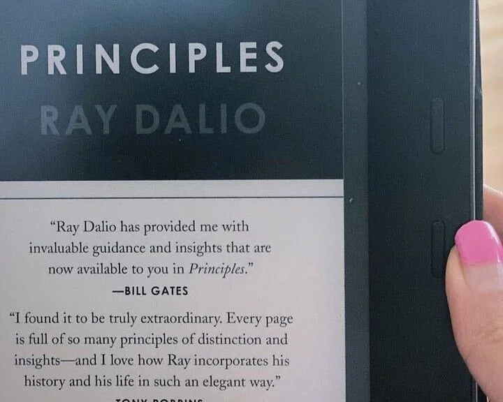  Diving into the principles of success with Ray Dalio's book 