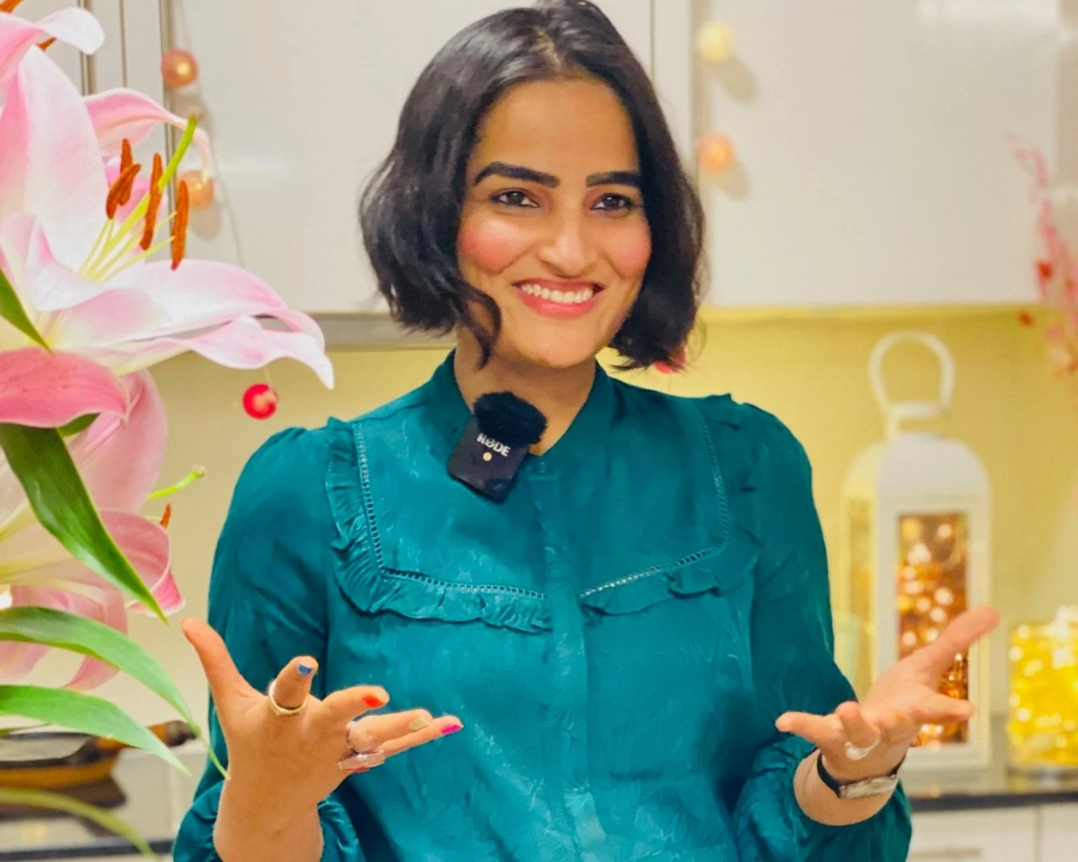  Teams and I, we all dress up for Diwali.  