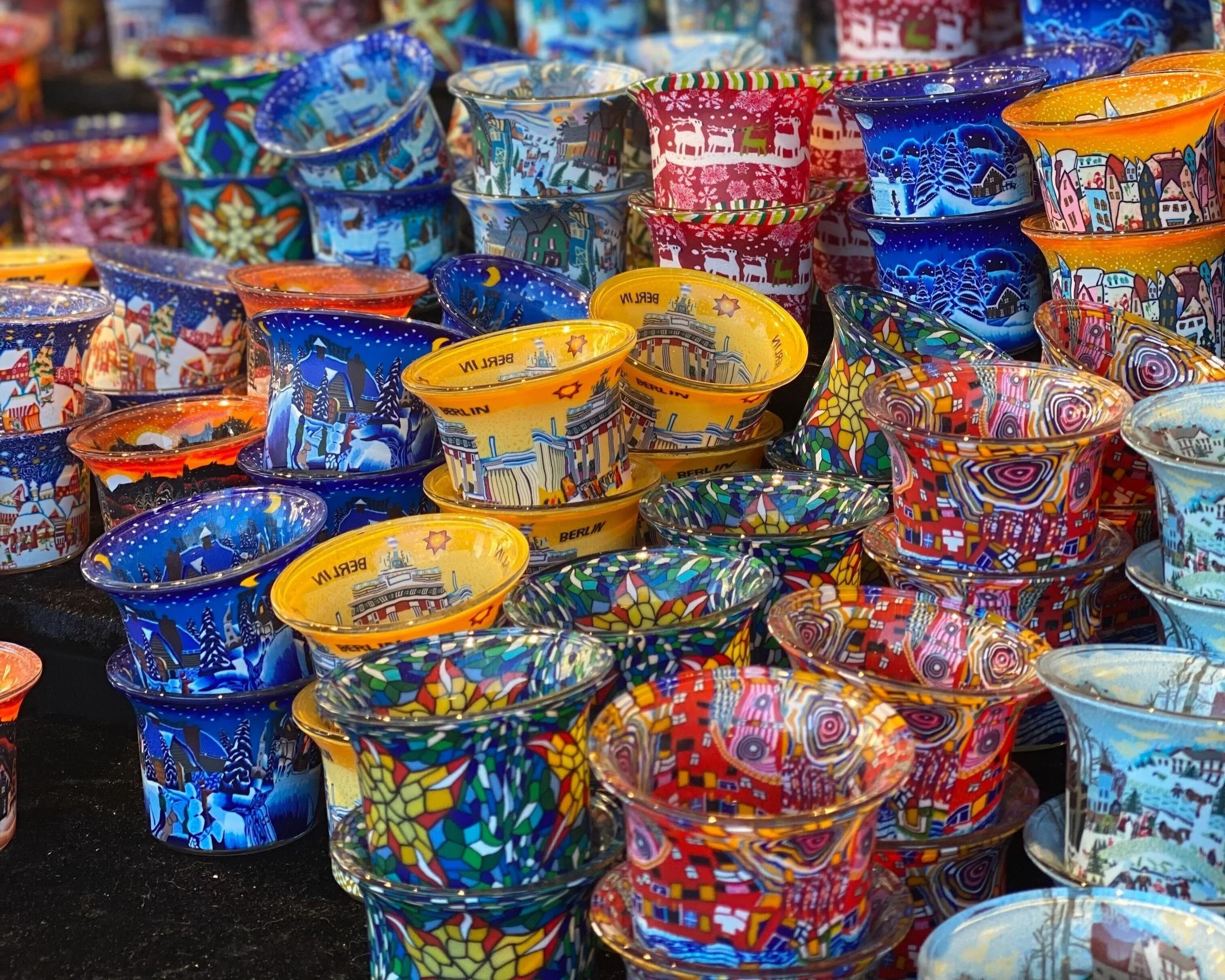  People are vibrant and colorful like these cups, and that makes every event special 