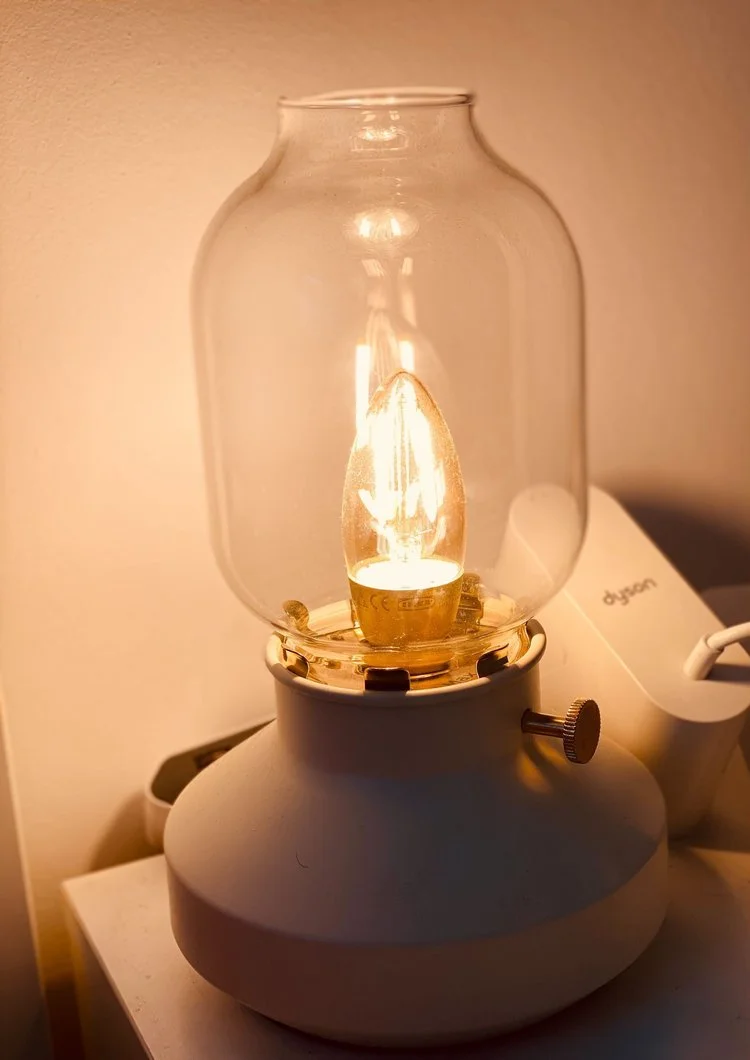   I found the perfect table lamp from IKEA  